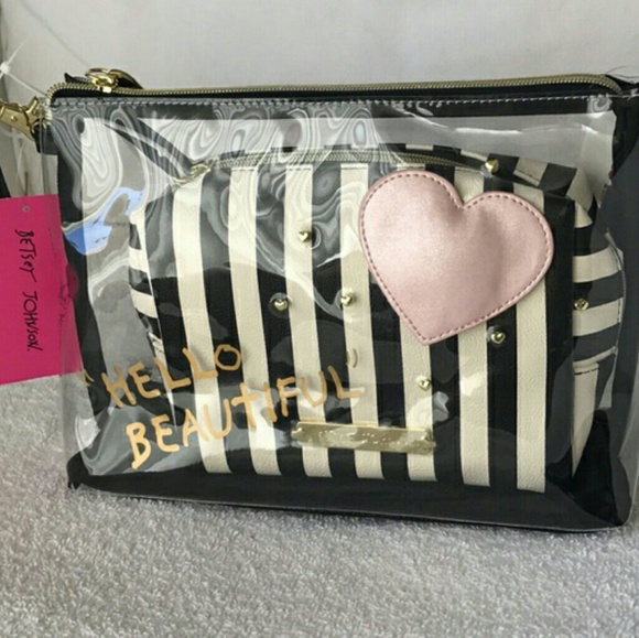 Betsey Johnson Handbags - Betsey johnson cosmo set "hello beautiful" Nwt